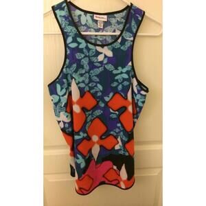 NWOT Peter Pilotto For Target Womens Top Sleeveless Blouse Sz XS Extra Small New